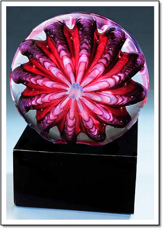 Monaco Sea Urchin Art Glass Award