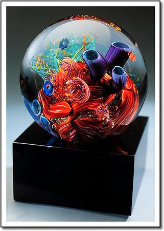 Caribbean Reef Art Glass Award