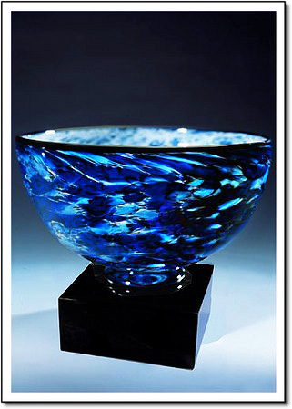 Midnight Tempest Art Glass Award
