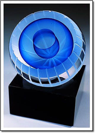 Star Comet Art Glass Award