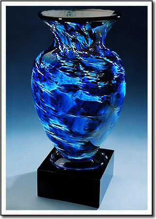 Midnight Tempest Apollo Art Glass Award