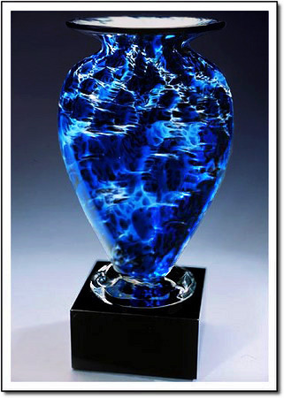 Midnight Tempest Mercury Art Glass Award