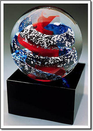 Arctic Fire Art Glass Award