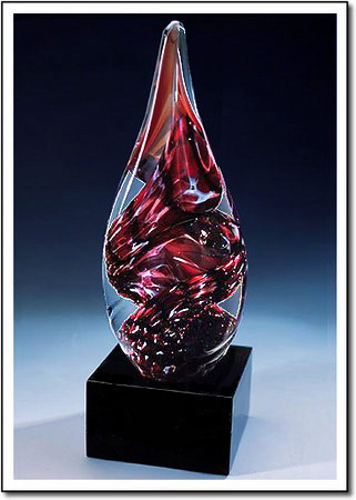 Burgundy Art Glass Award