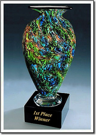 First Place Winner Art Glass Award
