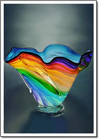 Blue Sky Rainbow Art Glass Award