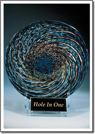 Hole In One Art Glass Award
