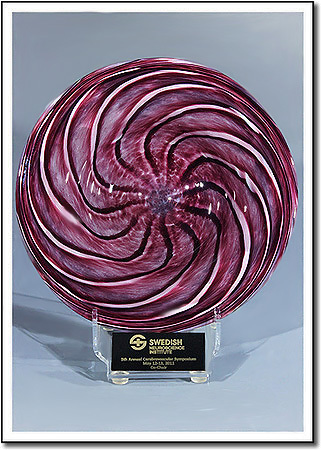 Burgundy Art Glass Award