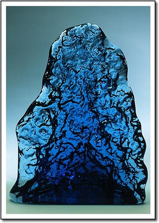 Blue Ice Art Glass Award