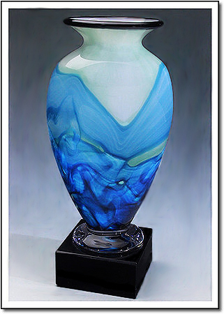 Jade Illumen Mercury Art Glass Award