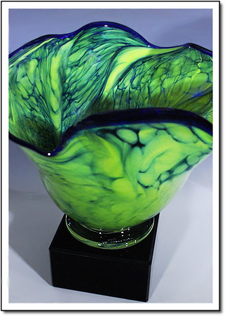 Amazon Orchid Art Glass Award