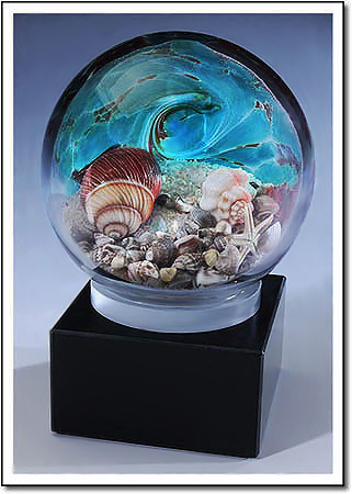 Seychelles Beachcomber Art Glass Award