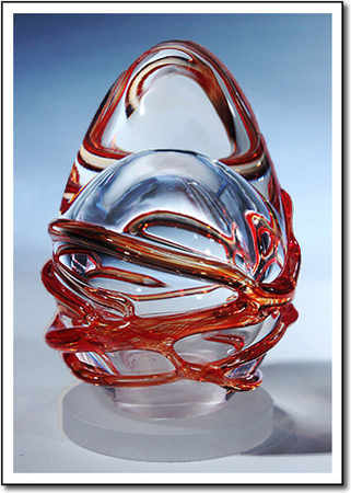 Ruby Memories Art Glass Award