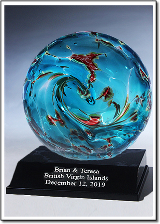 Tropic Memories Art Glass Award