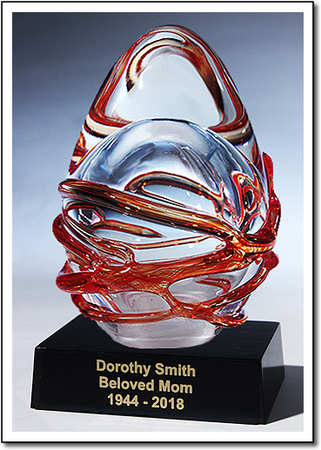 Ruby Memories Art Glass Award