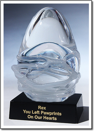 Snow Memories Art Glass Award