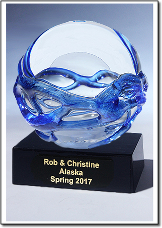 Blue Sky Memories Art Glass Award