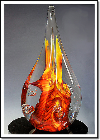 Wind Flame Art Glass Award