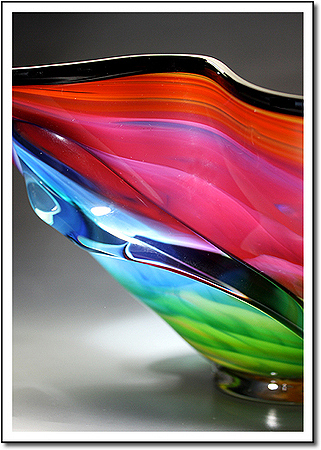 Four Color Splash Art Glass Award