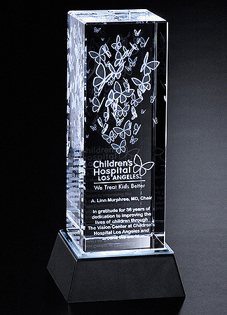 3D Cinema Art Glass Award